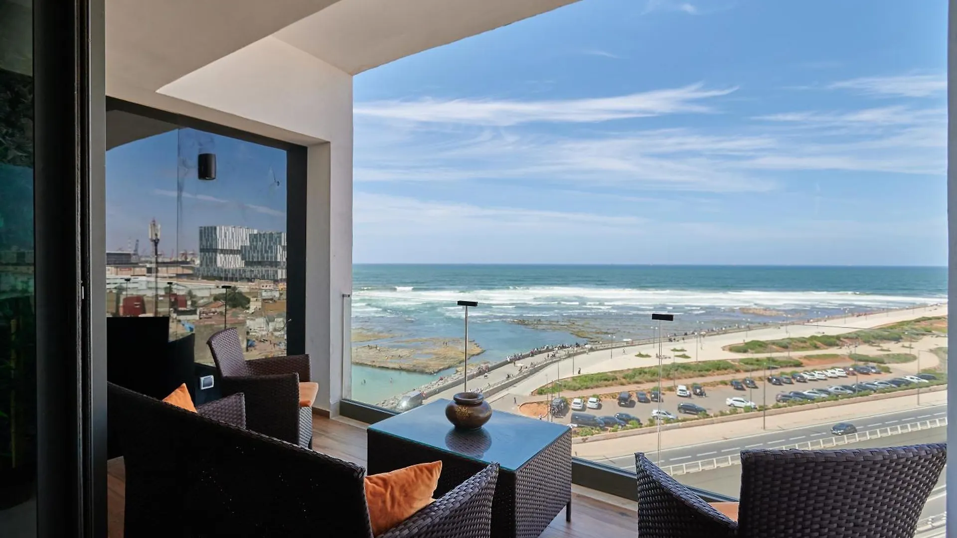 Appartement Sea View-Mosquée Hassan II- By CasaKhemsa  à Casablanca